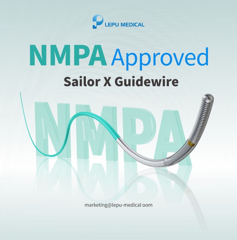 Great News | Sailor X Guidewire from Lepu Medical has officially received NMPA approval