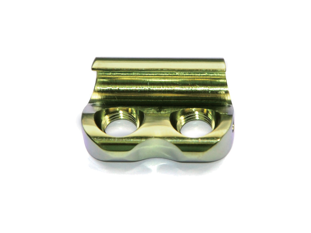 Morsetto 04 singolo asta doppio foro (mezzo gancio)