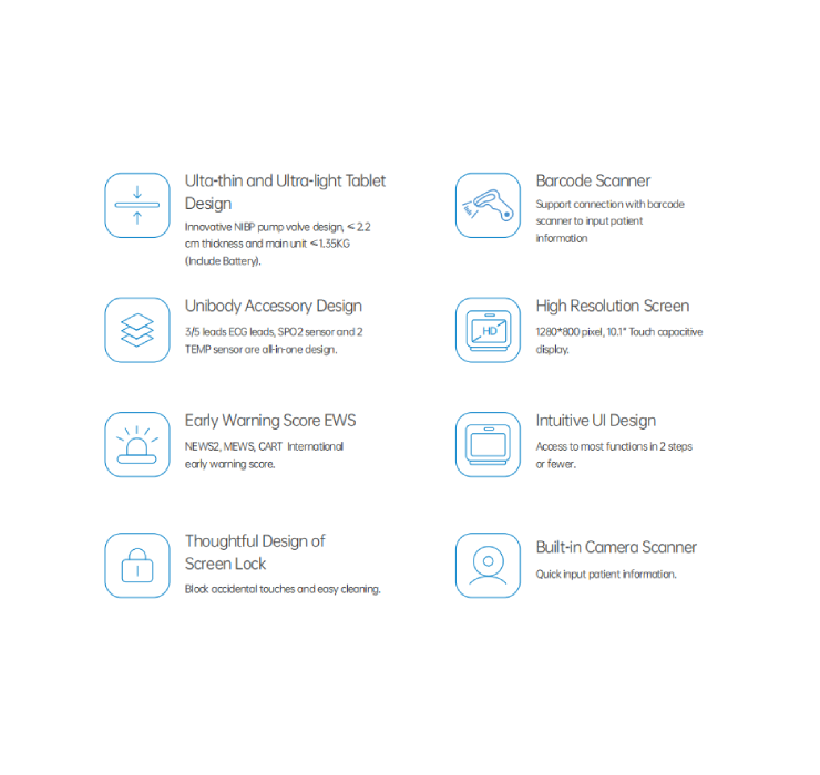 v Product features Multiparameter measurement